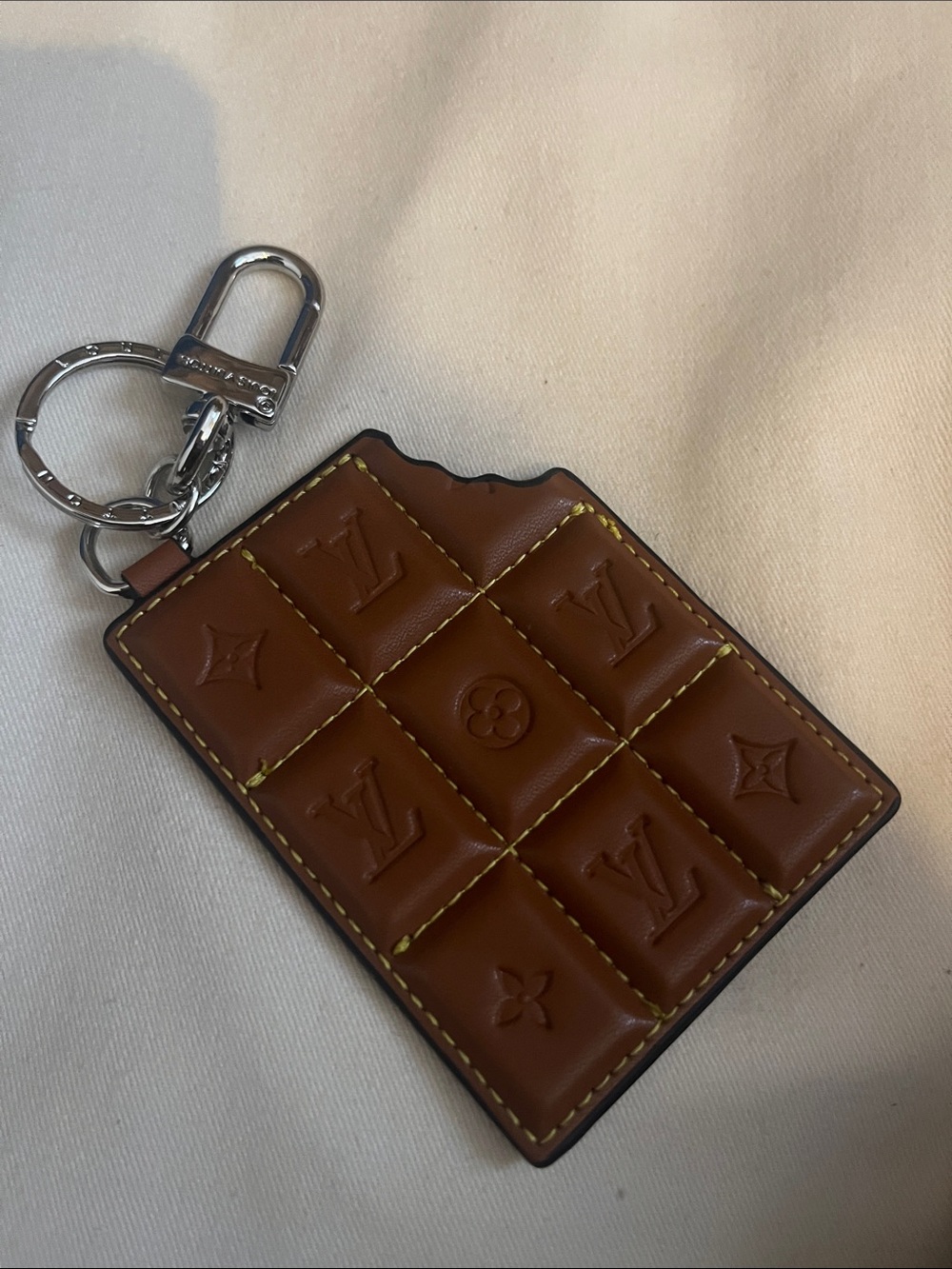 Lv chocolate bar charm only
